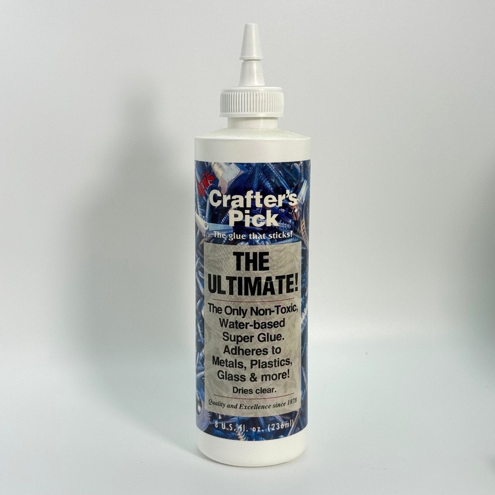 Crafter's Pick The Ultimate Glue 8 oz NEW Unopened Water-Based Adhesive USA